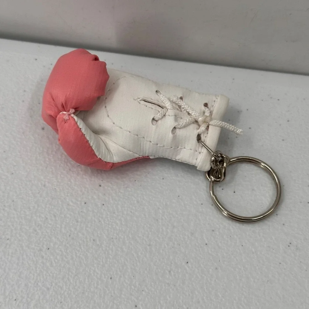 Mini Boxing Glove‎ Keychain Fight For Your Dreams Motivational Message Terri